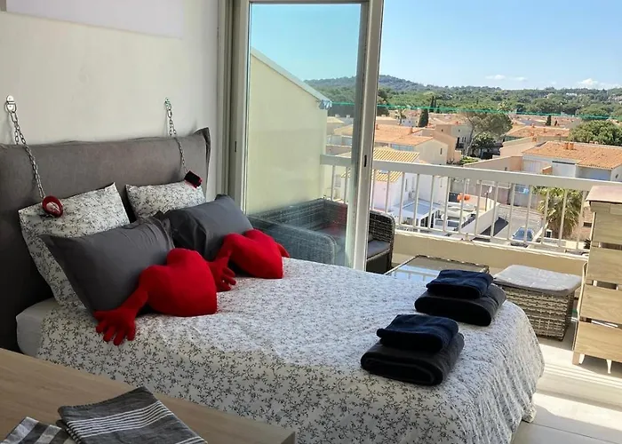 Naturiste Cap D'agde Port Soleil 606 아파트 *